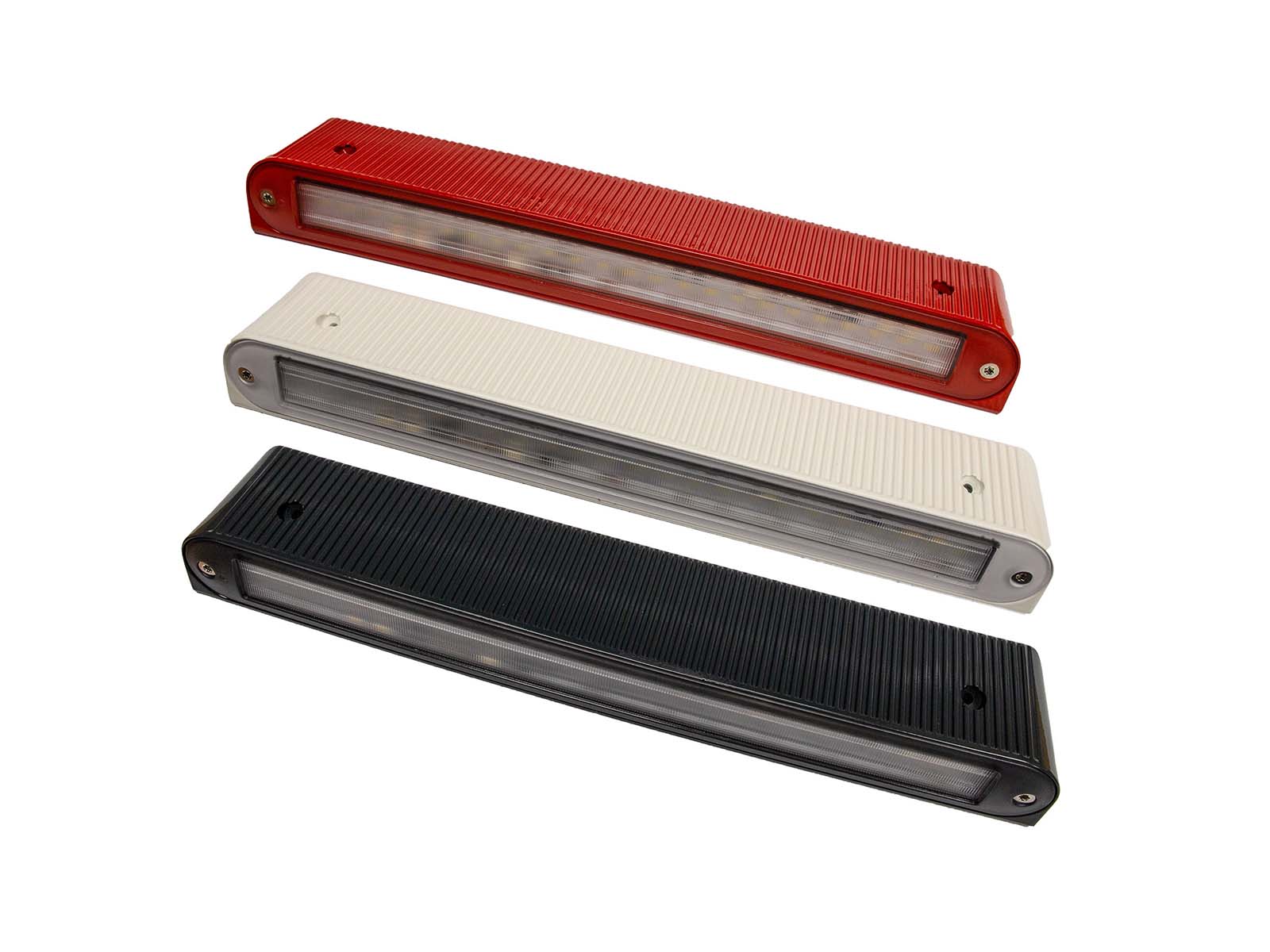 F-25S LED Module Group Unlit with Red, White and Black Housing