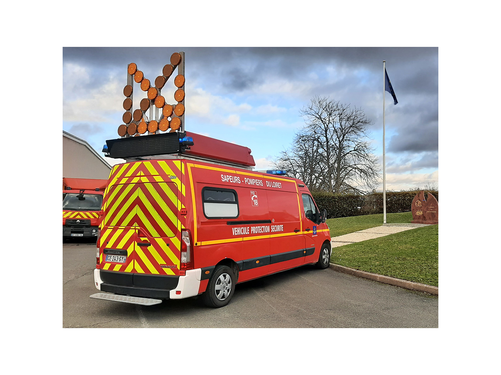 Emergency Light Arrow