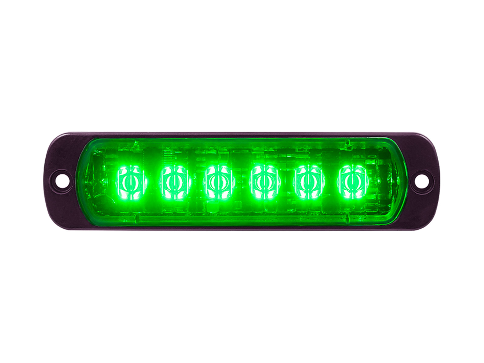 L52 Lamp Lit Green Front View