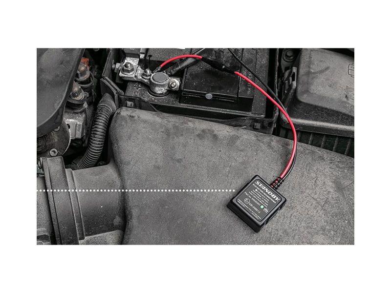 R124 Battery Desulphator and Regenerator In Situ on Car Internal
