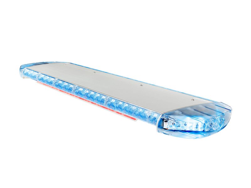 W3 Lightbar Blue Lit Angle View