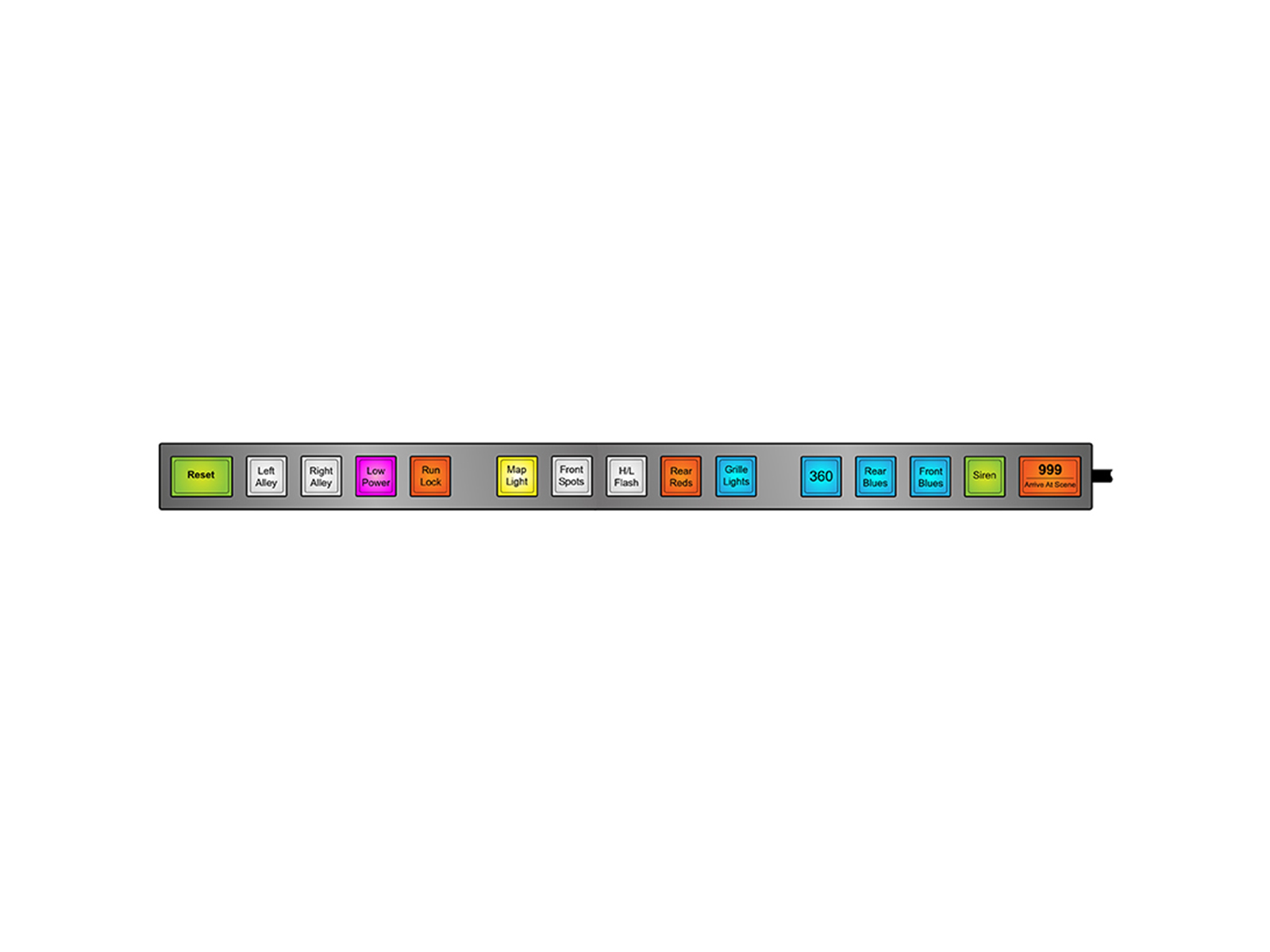 MCS-F5T Slimline Switch Unit Schematic