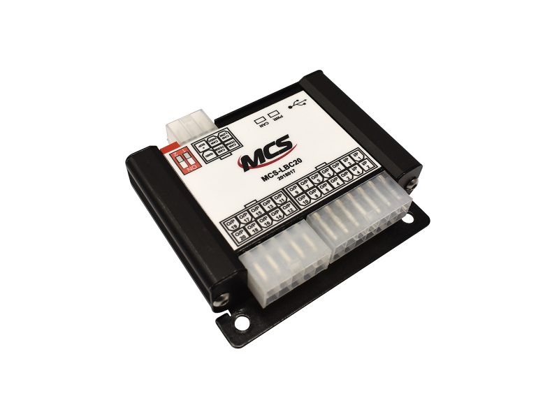 Low-Current Lighting Breakout Controller - MCS-LBC20 Angle View