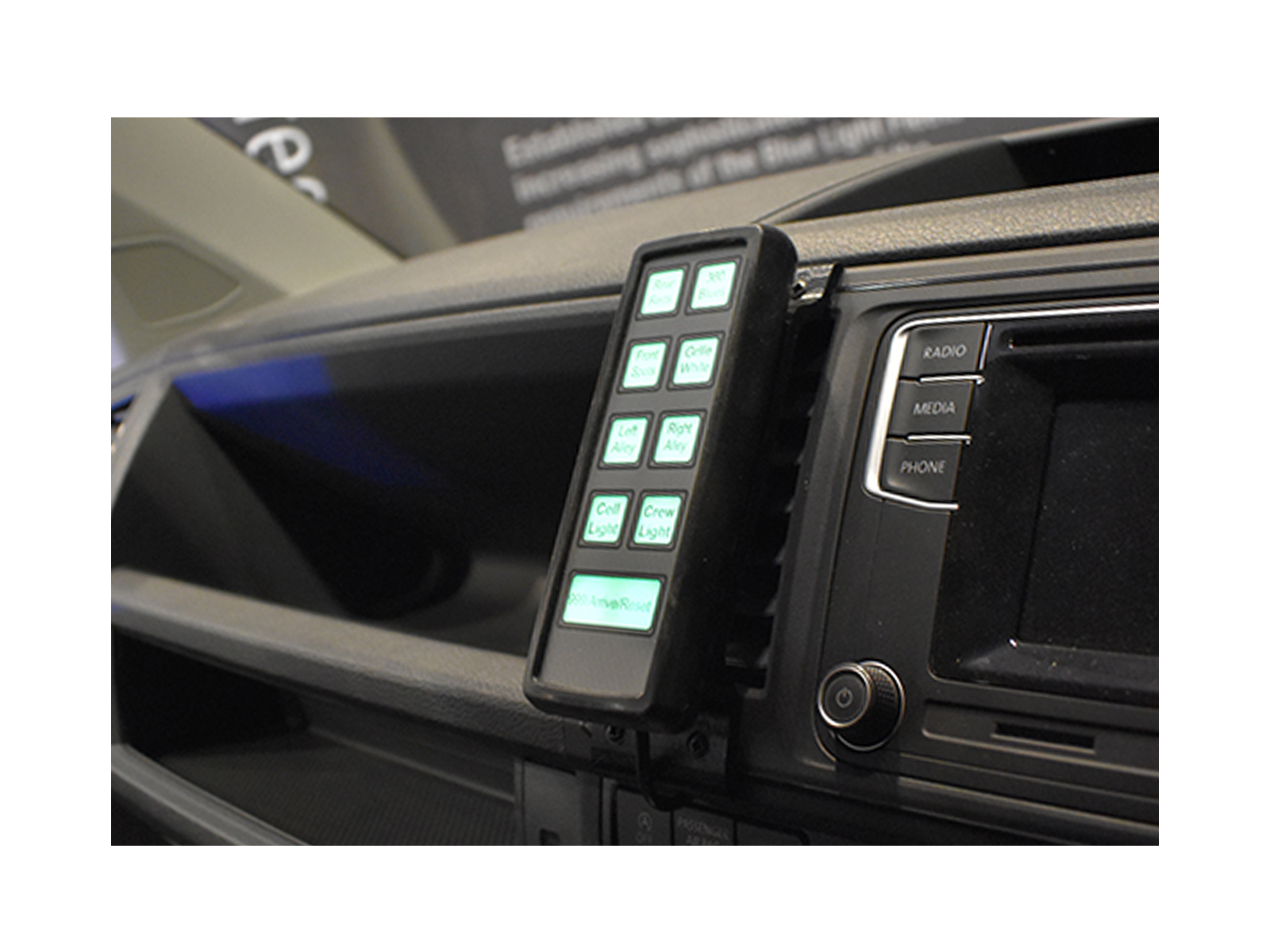 MCS-T10 Midi Handset Vent Mounted