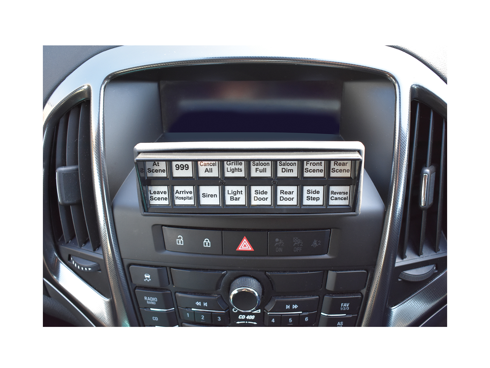 MCS-T16 MaxiPlus Switch Unit - 2019 Update Mounted on Dash
