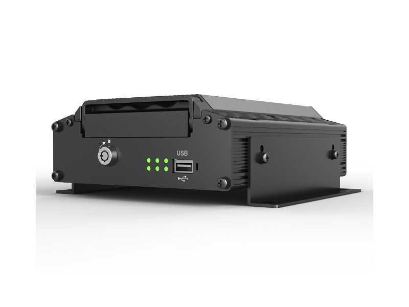 5-Channel Hard Drive Recorder - 1xIP + 4xAHD Angle View