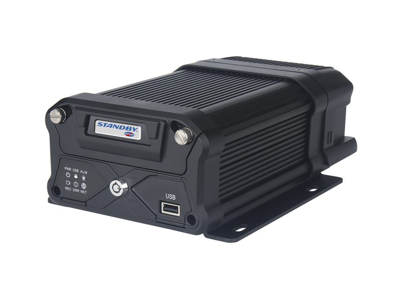 8-Channel Hard Drive Recorder Angle View