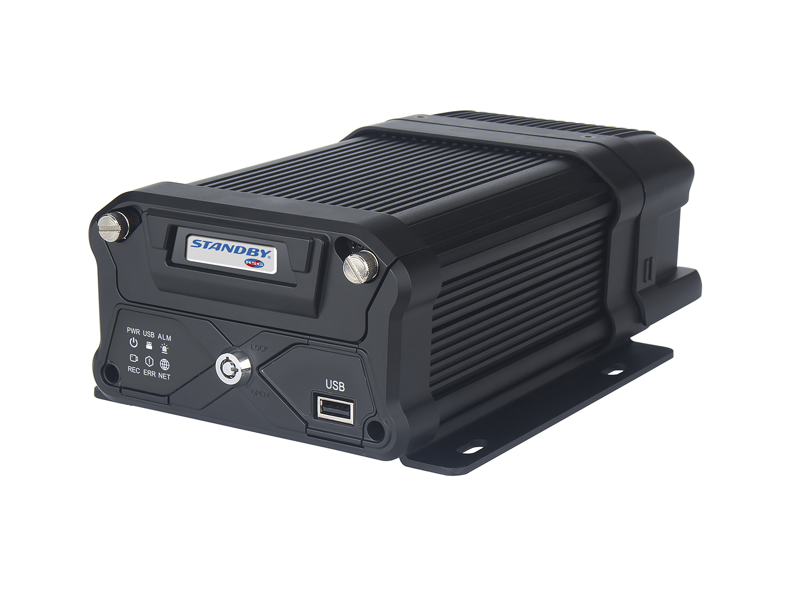 8-Channel Hard Drive Recorder Angle View