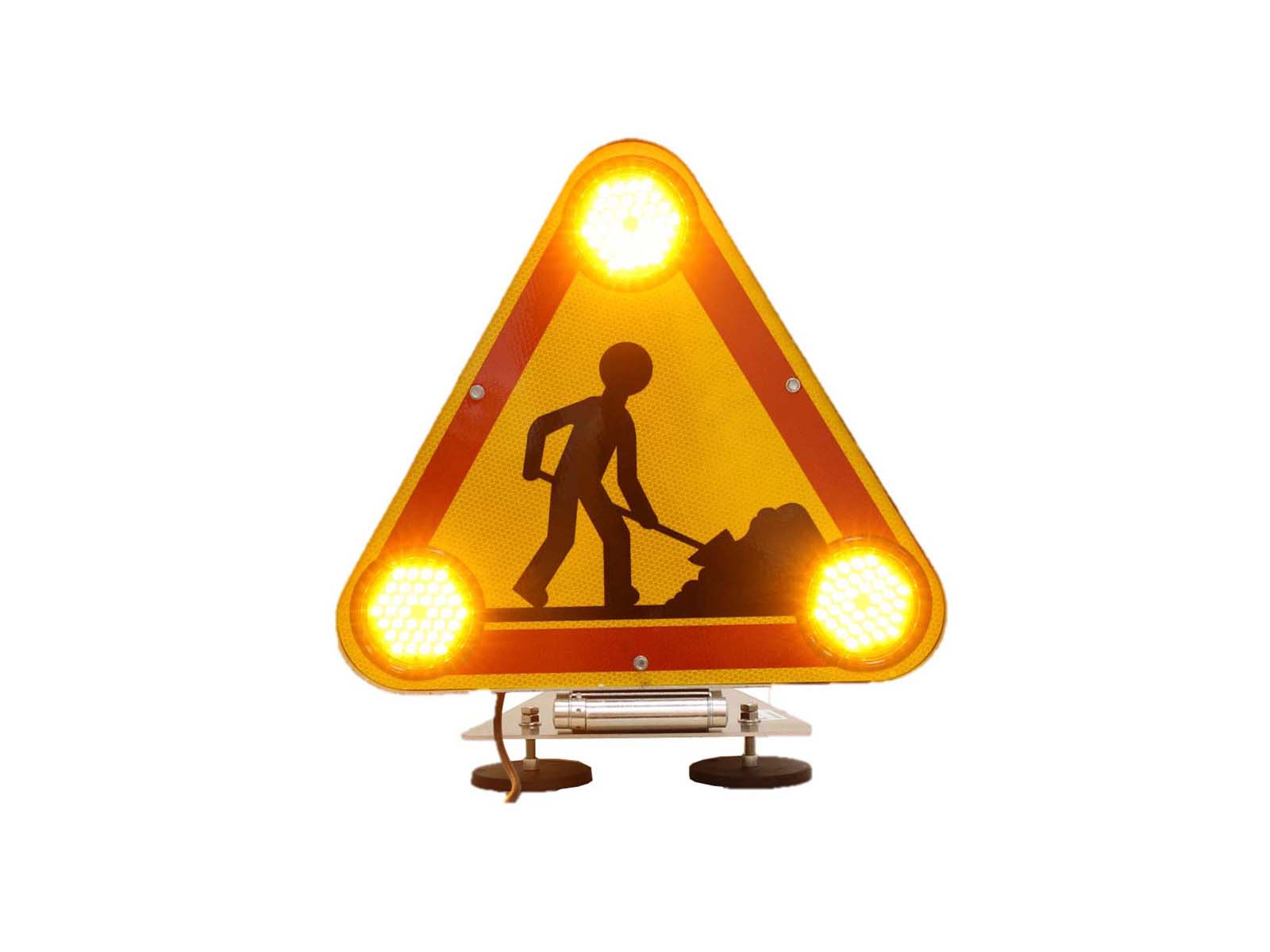 Manual warning triangle 500 mm