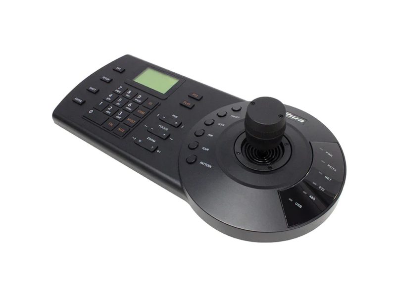 Joystick Controller for Pan-Tilt-Zoom Mobile Surveillance Camera Angle View