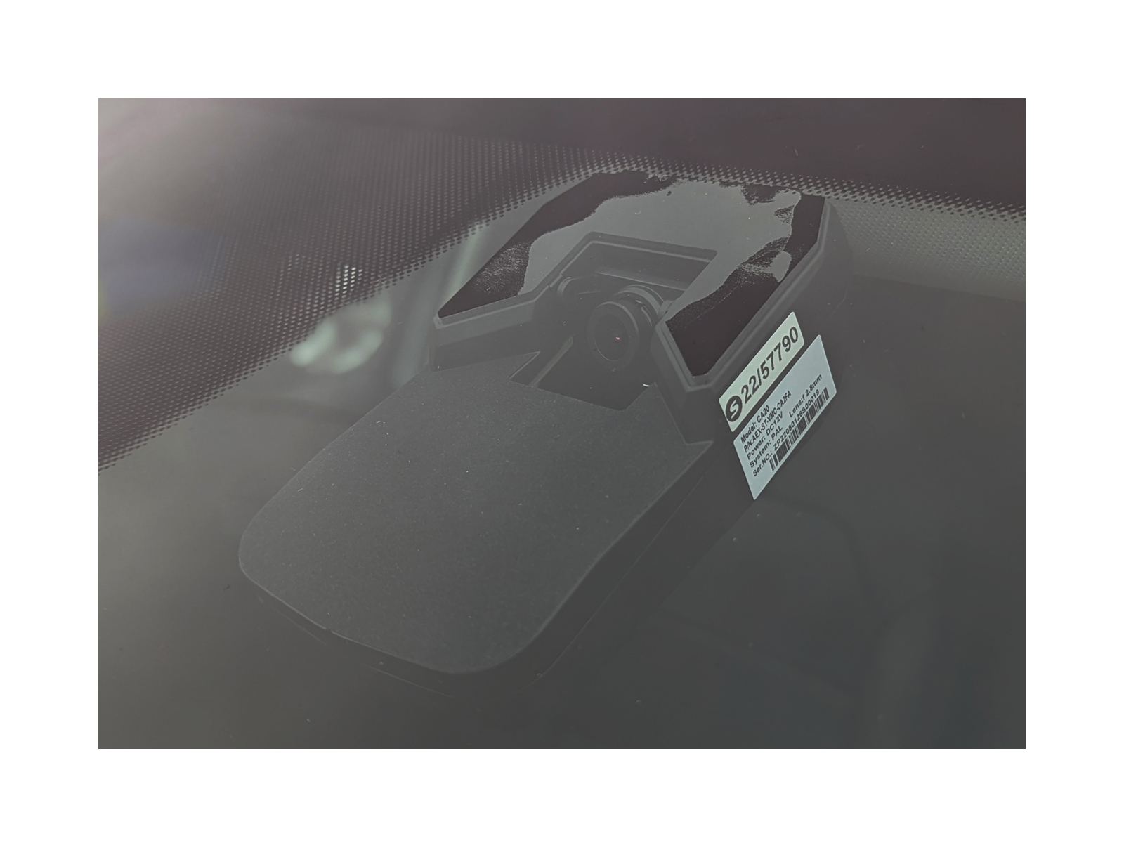 AHD Forward Facing Camera In Situ Ambulance Window External View